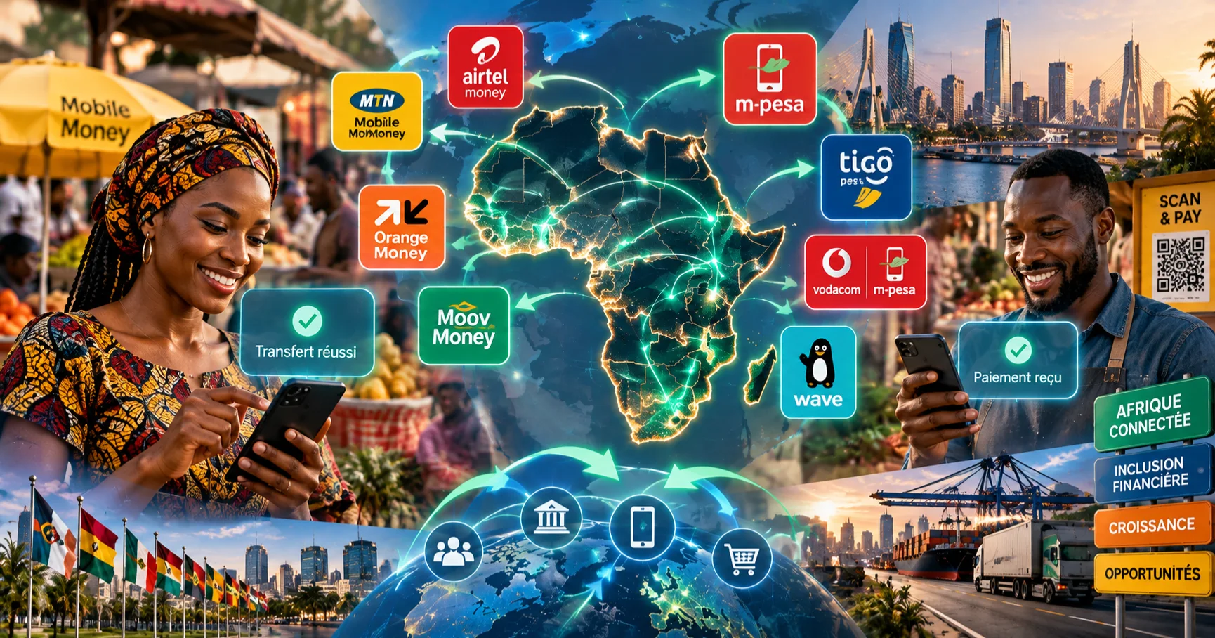 Mobile money interopérable : le vrai test africain de 2026