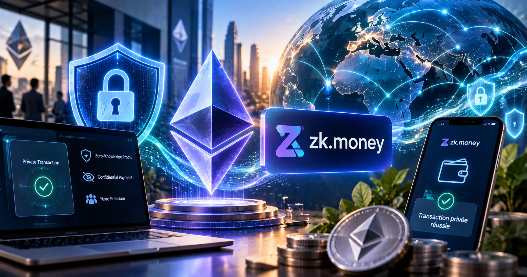 Ethereum et zk.money : l'avenir de la confidentialité