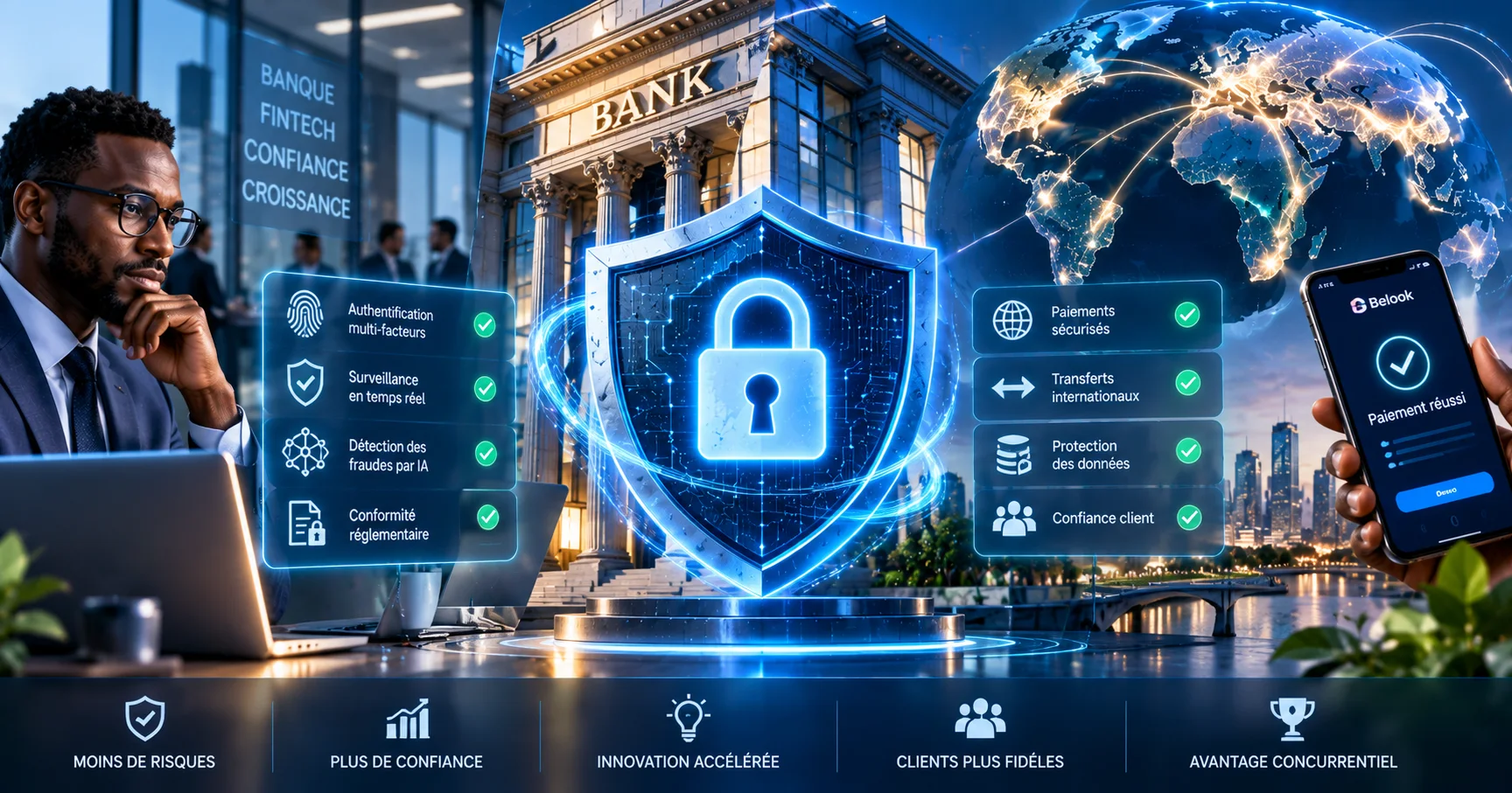 Sécurité bancaire : un avantage concurrentiel stratégique