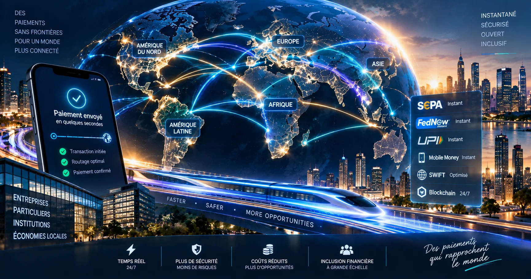 Real-time payment rails: global impact